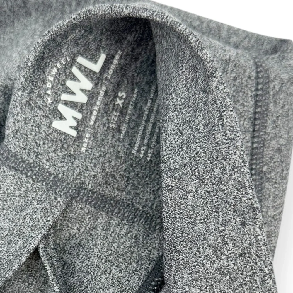 MADEWELL NWT MWL FORM High Rise legging NB878 -Heathered Charcoal gray size‎ XS